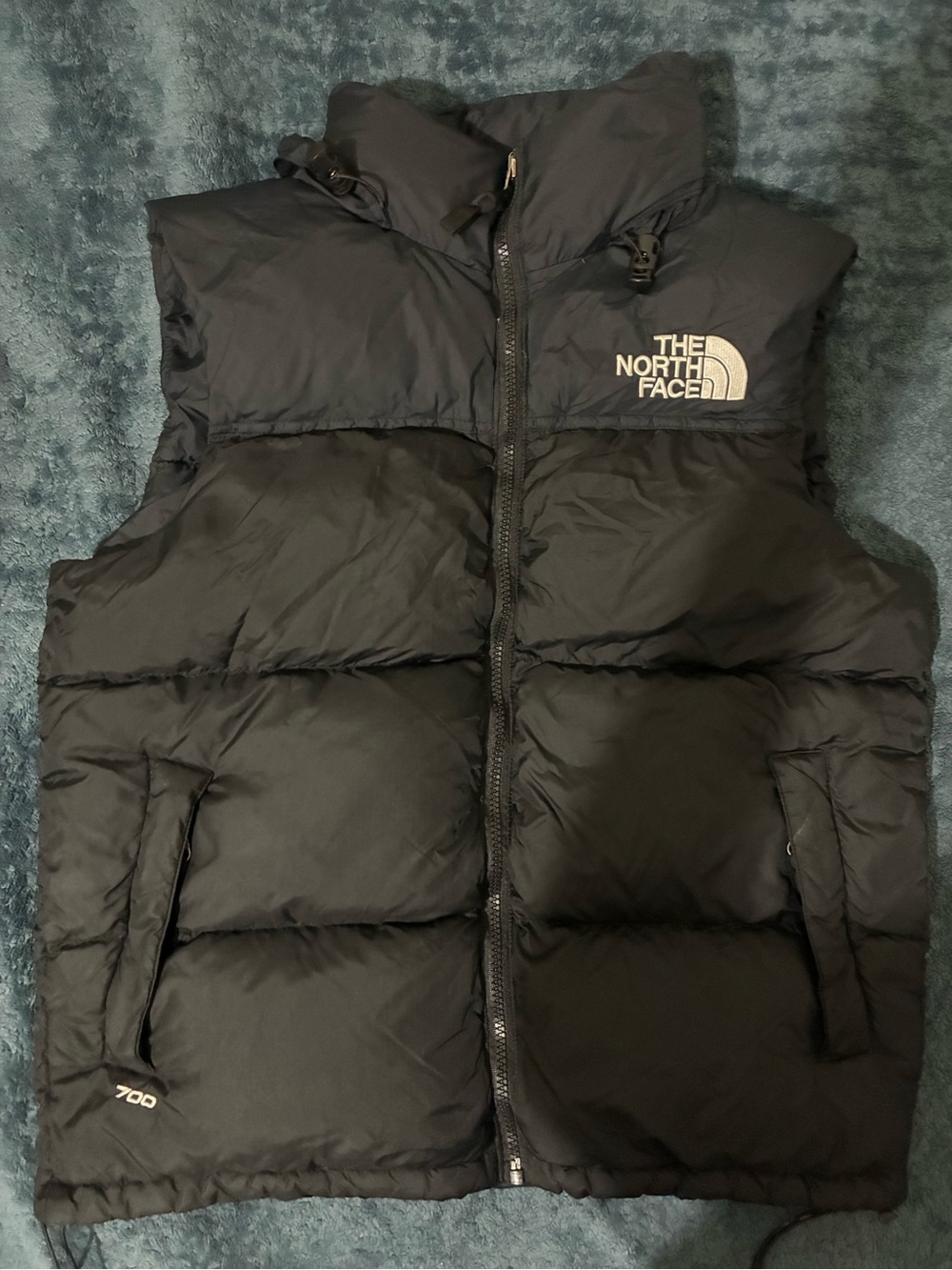 The North Face Black Puffy 700 Down Vest